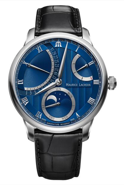 Review Maurice Lacroix Masterpiece MP6588-SS001-431-1 Moon Retrograde Replica Watch